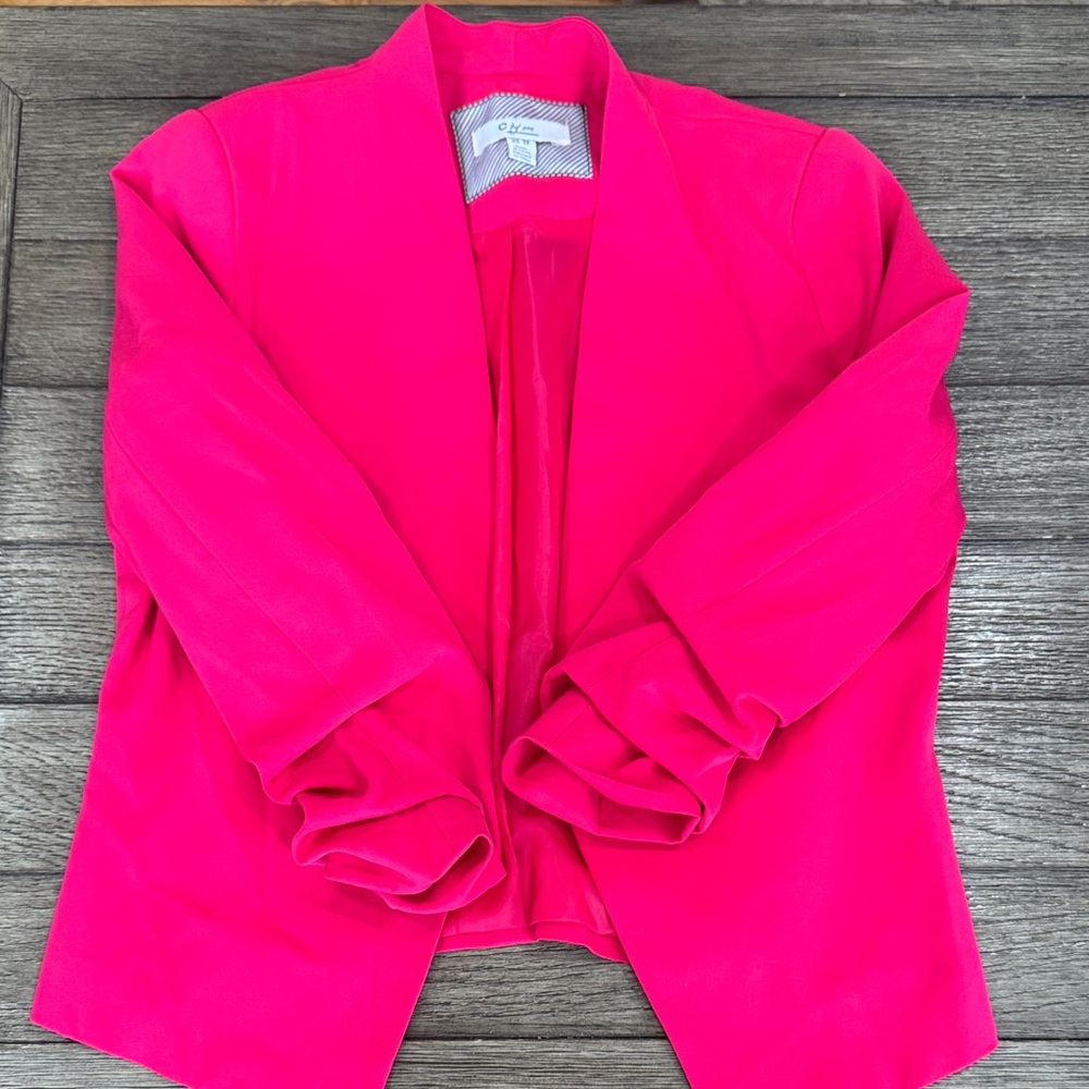 C. Wonder Vibrant Pink Blazer